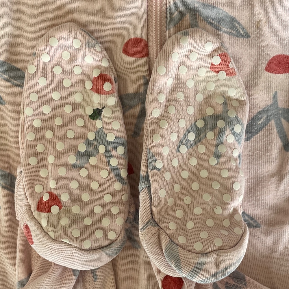 Hanna Andersson Pink Floral Pajamas - Picture 5 of 7